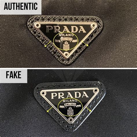 prada fake vs authentic|genuine prada bag.